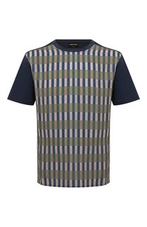 Хлопковая футболка Giorgio Armani