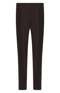 Брюки из смеси шерсти и вискозы Giorgio Armani