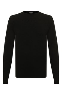 Джемпер из хлопка и кашемира Giorgio Armani