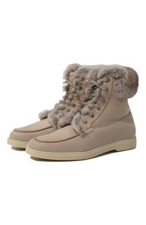 Кожаные ботинки Santoni