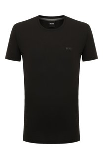 Хлопковая футболка BOSS