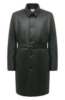 Кожаное пальто Bottega Veneta