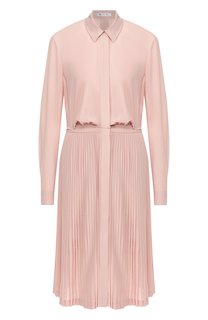 Шерстяное платье с отложным воротником Loro Piana