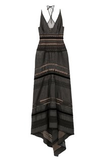 Приталенное платье-макси с подолом Roland Mouret