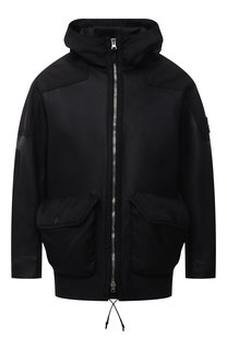 Кожаная куртка Stone Island