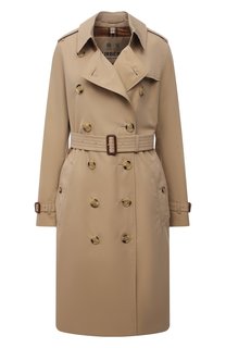 Хлопковый тренч Kensington Burberry