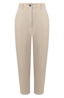 Кожаные брюки Brunello Cucinelli