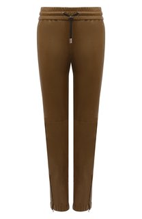 Кожаные брюки Saint Laurent