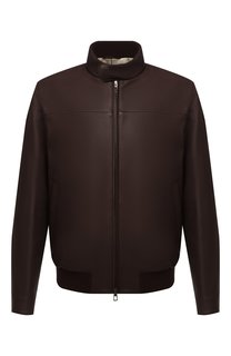 Кожаный бомбер Loro Piana