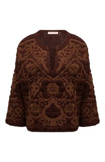 Свитер из хлопка и шерсти Valentino