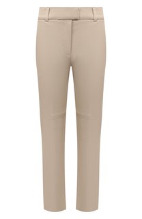 Кожаные брюки Brunello Cucinelli