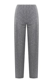 Брюки изо льна и хлопка Giorgio Armani