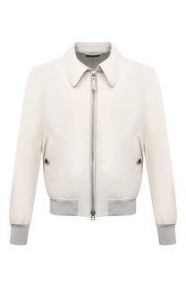 Бомбер из шелка и хлопка Tom Ford