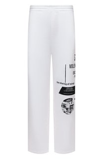 Хлопковые брюки Prada