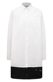 Хлопковое платье Prada