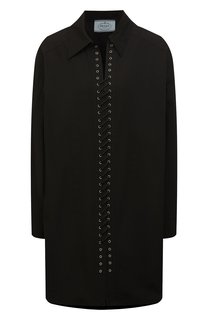 Хлопковое платье Prada