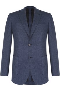 Кашемировый однобортный пиджак Brioni
