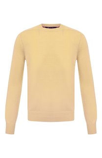 Свитер из хлопка и шелка Loro Piana