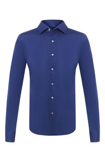 Рубашка из кашемира и шелка Loro Piana