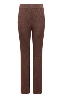 Брюки из шерсти и вискозы Jil Sander