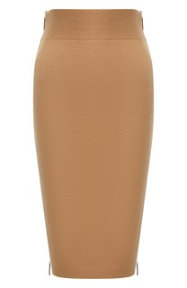 Юбка из кашемира и хлопка Burberry