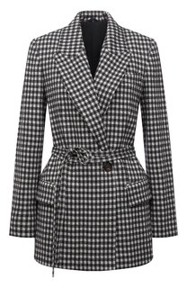 Жакет из шерсти и хлопка Brunello Cucinelli