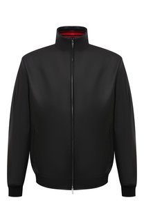 Кожаный бомбер Kiton