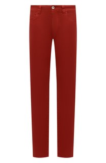 Брюки изо льна и хлопка Loro Piana