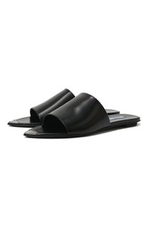 Кожаные шлепанцы Prada