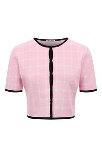 Кардиган из вискозы Miu Miu