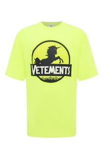 Хлопковая футболка VETEMENTS