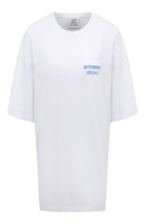Хлопковая футболка VETEMENTS