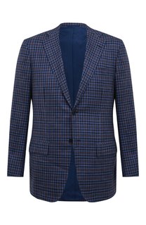 Пиджак из кашемира и шелка Kiton
