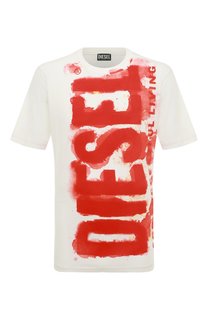 Хлопковая футболка Diesel