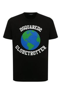 Хлопковая футболка Dsquared2