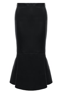 Кожаная юбка Valentino