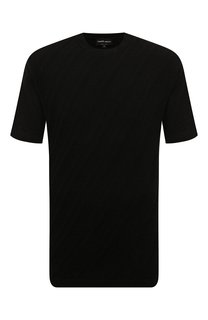 Футболка из вискозы и кашемира Giorgio Armani