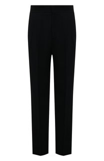 Брюки из хлопка и шерсти Giorgio Armani