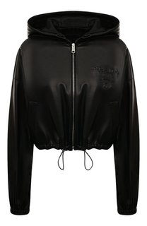 Кожаная куртка Prada