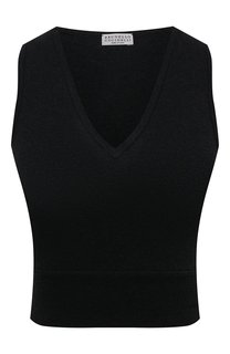 Хлопковый топ Brunello Cucinelli