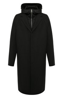 Пальто из шерсти и кашемира Prada