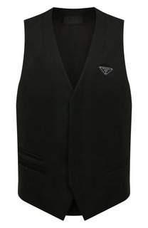 Текстильный жилет Prada