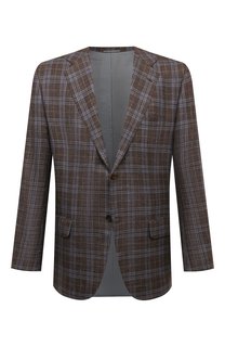 Пиджак из кашемира и шелка Kiton