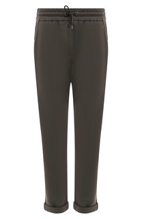 Хлопковые брюки Brunello Cucinelli