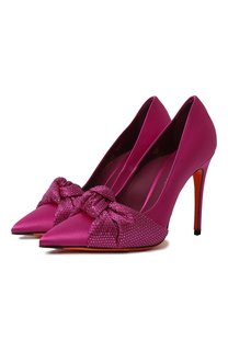 Текстильные туфли Santoni