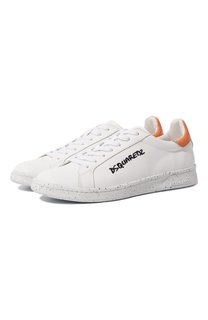 Кожаные кеды One Life Boxer Dsquared2