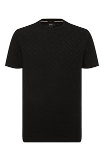 Хлопковая футболка BOSS