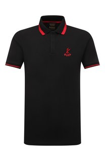 Хлопковое поло Looney Tunes x Boss BOSS