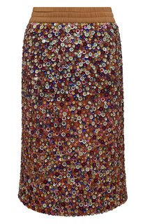 Юбка из вискозы Dries Van Noten