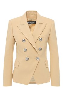 Шерстяной жакет Balmain